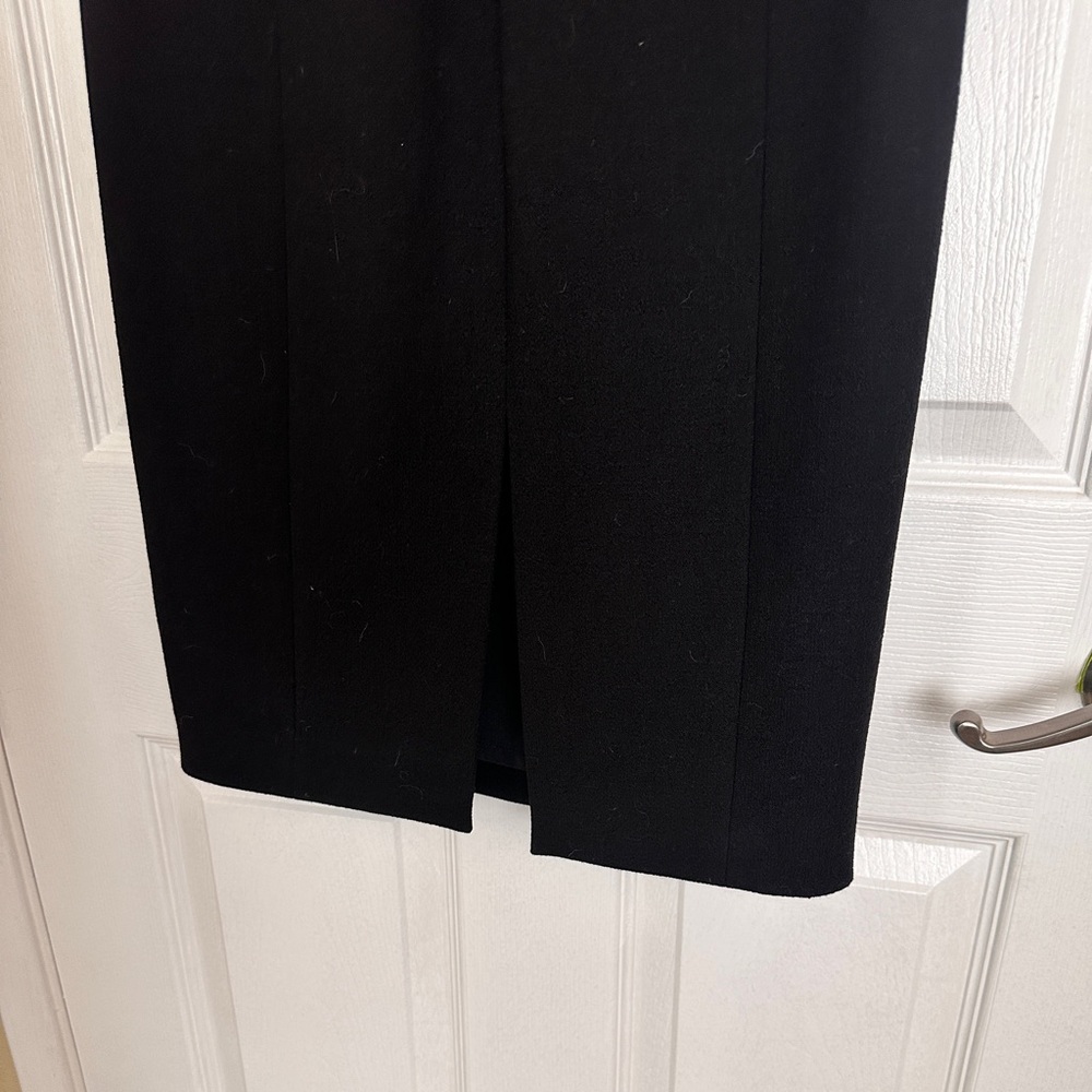 EUC Michael Kors Collection Black Halter Dress with Choker Collar - Picture 9 of 14